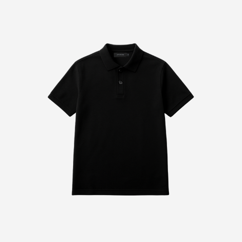 ATMODE — Signature Knit Polo Top
