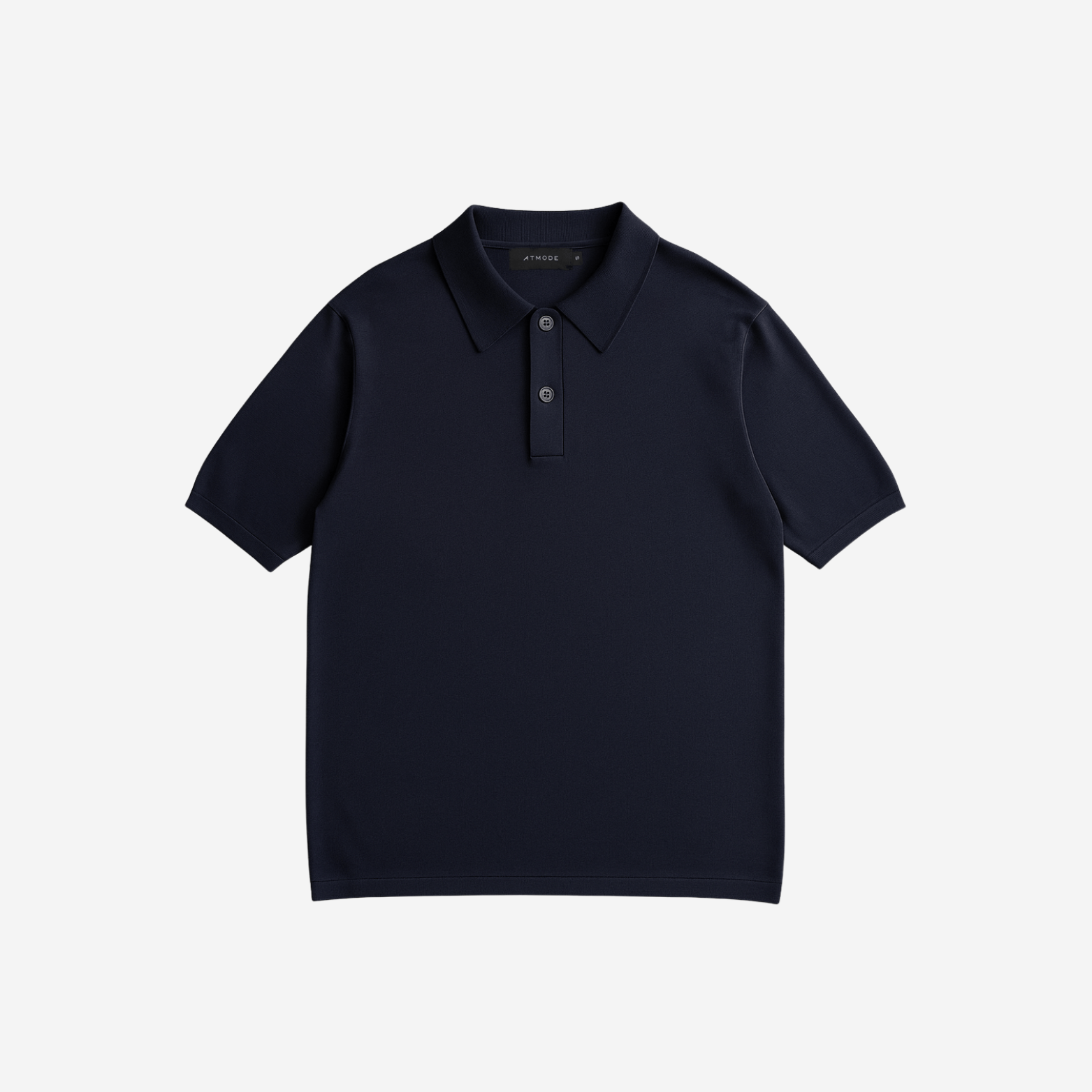 ATMODE — Signature Knit Polo Top
