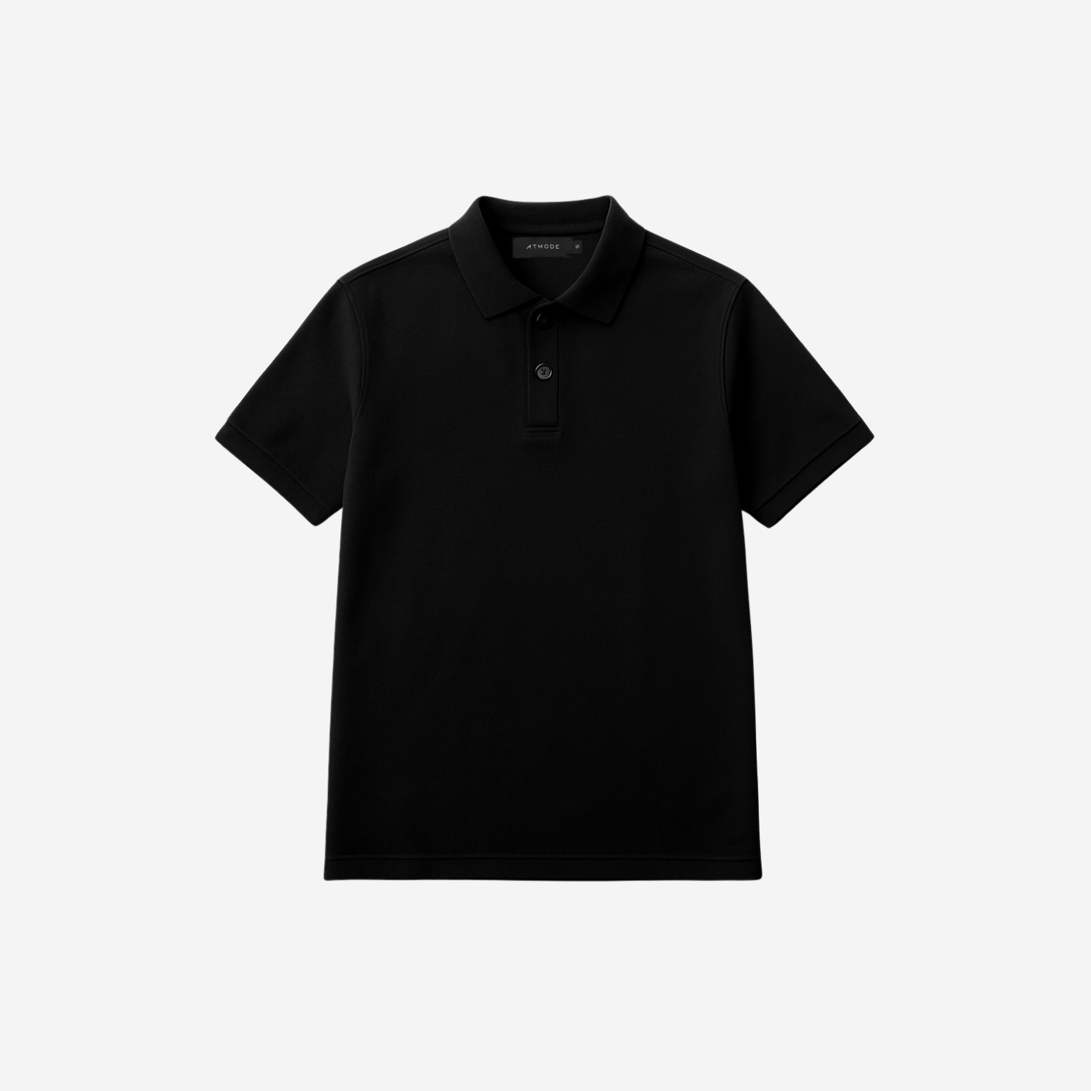 ATMODE — Signature Knit Polo Top