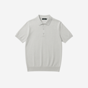 ATMODE — Signature Logo Knit Polo Top