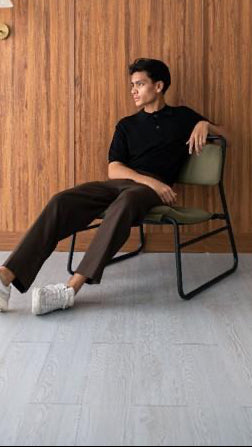 ATMODE — Essential Drape Wide Leg Trousers
