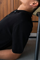 ATMODE — Signature Knit Polo Top