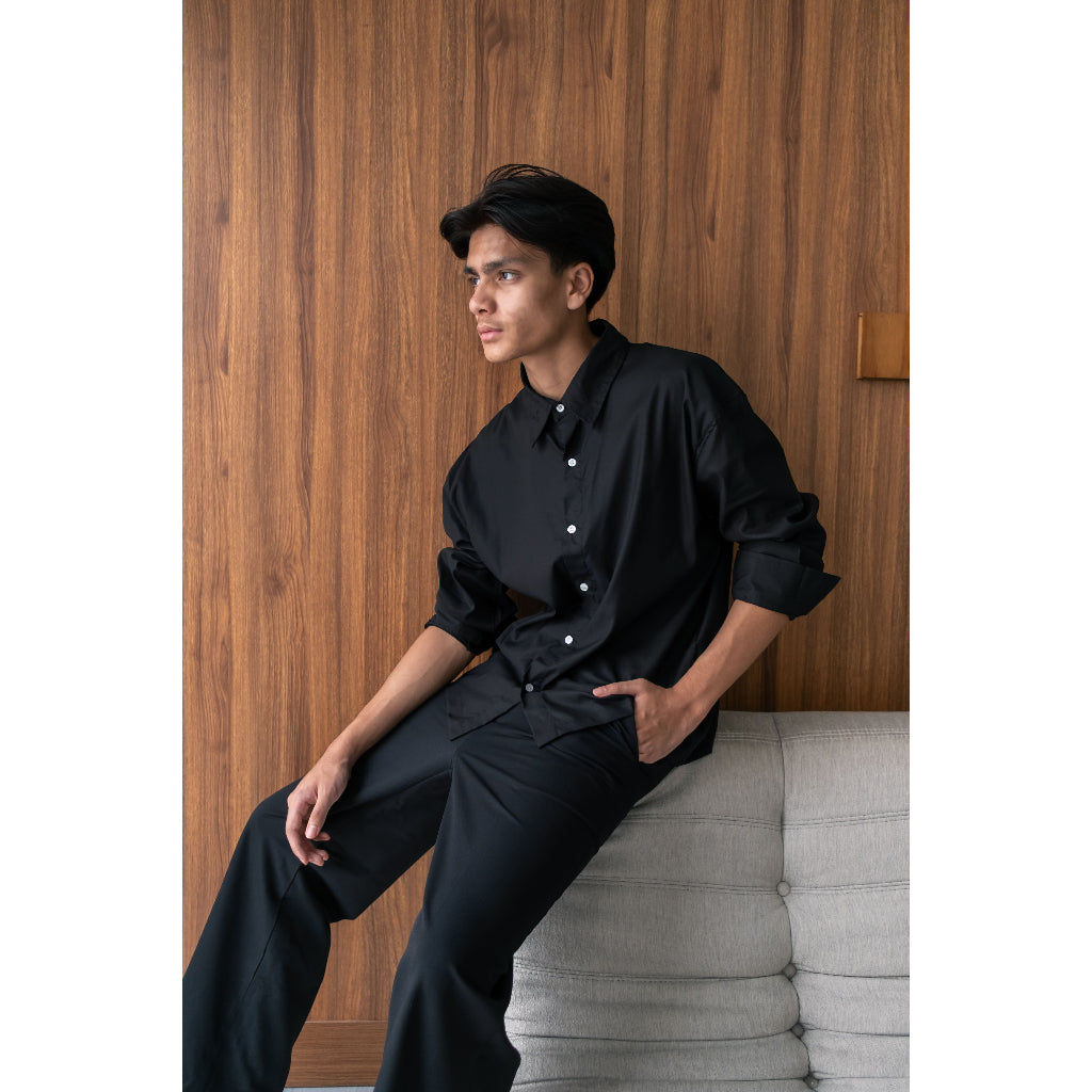ATMODE — Essential Shirt | Tencel Linen Blend