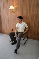 ATMODE — Signature Logo Knit Polo Top